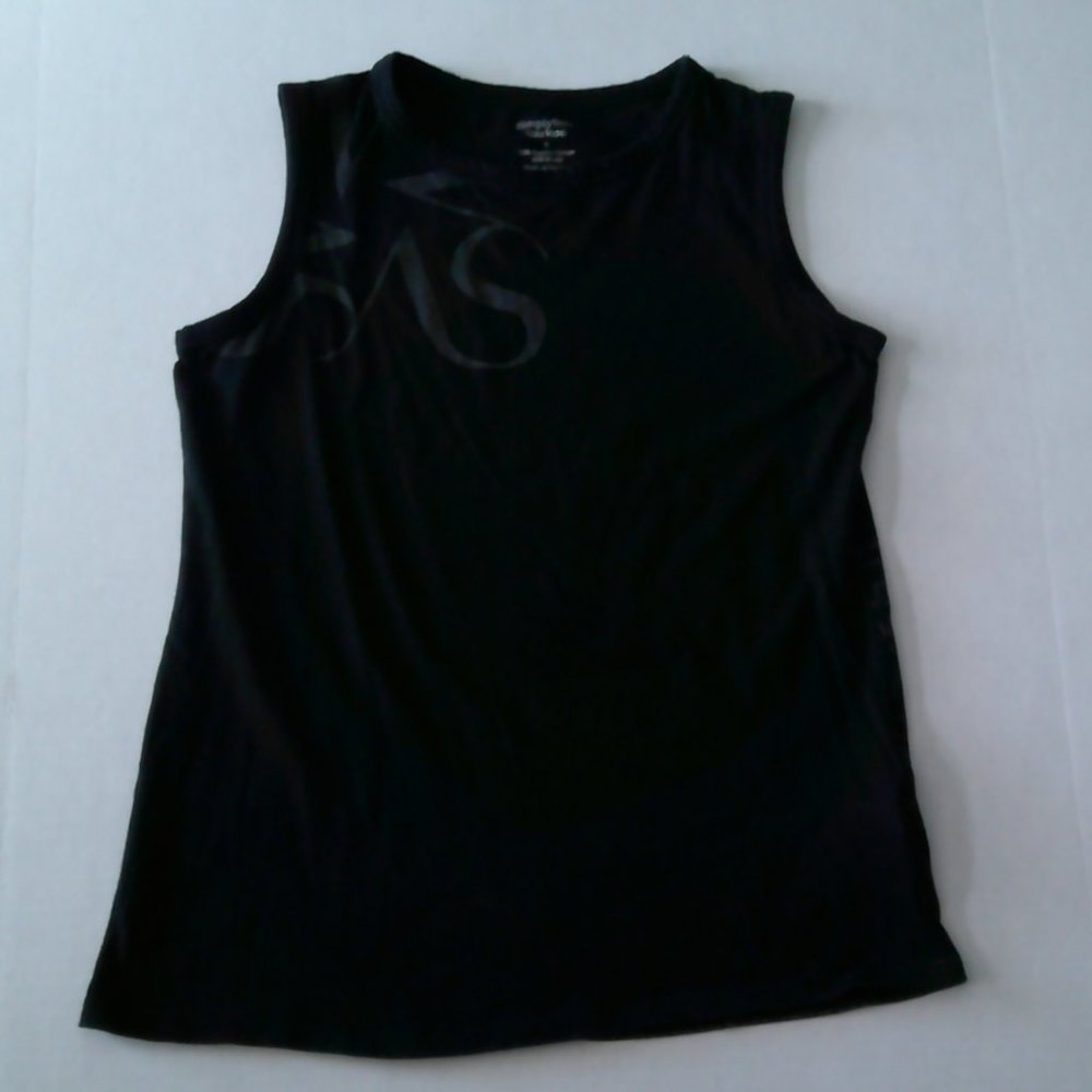 SIMPLY VERA BLACK GRAPHIC TANK SIZE SMALL